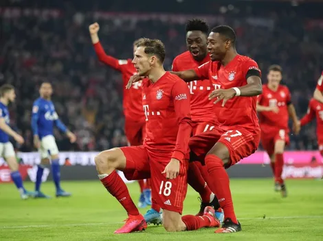 Bayern golea a Schalke y aprovecha la derrota de RB Leipzig
