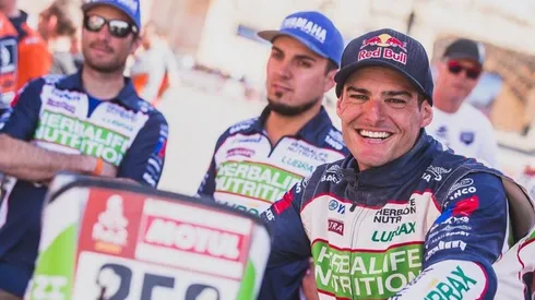 El piloto nacional disfruta de la gloria en estos días.