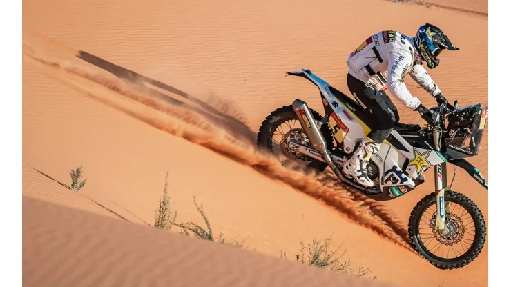 Quintanilla quedó a casi 14 minutos del líder del Dakar en el epílogo de la competencia