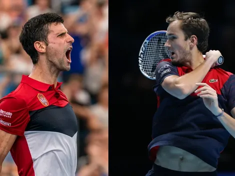 Ver EN VIVO la serie Serbia de Novak Djokovic vs Rusia de Daniil Medvedev por la semifinal de ATP Cup