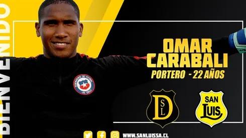 Carabalí llega a tomarse el arco de San Luis.