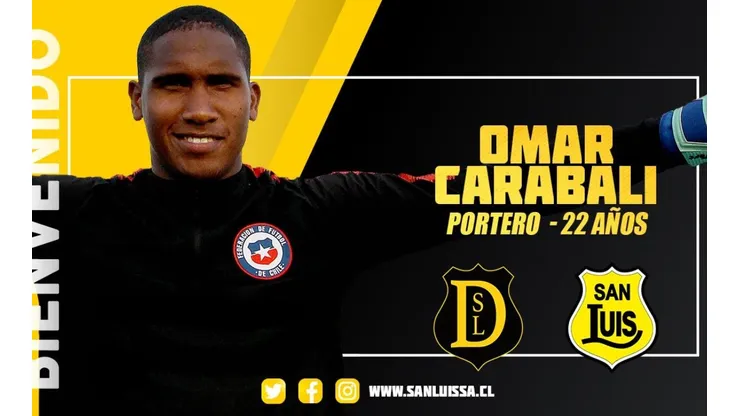 Carabalí llega a tomarse el arco de San Luis.