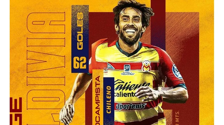 Jorge Valdivia suma México a su trayectoria por Chile, Suiza, España, Brasil y Emiratos Árabes