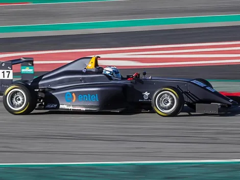 Nico Pino entre los más rápidos en los test con el equipo campeón de la Formula 4 británica