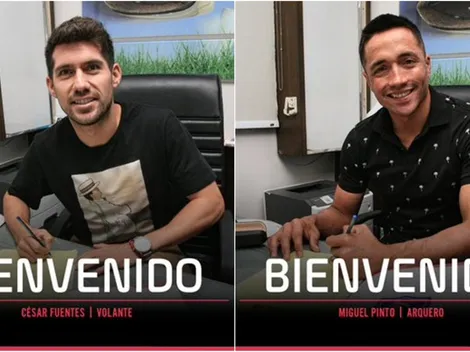 Colo Colo oficializa sus dos primeros refuerzos: César Fuentes y Miguel Pinto