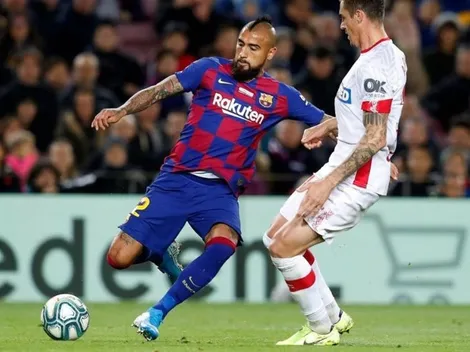Formación: Vidal titular en un Barcelona plagado de suplentes ante Inter