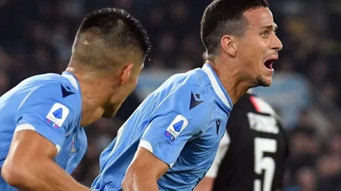 Luiz Felipe Ramos anotó el empate parcial del encuentro en el Olímpico de Roma