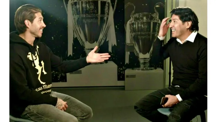 Iván Zamorano le hizo una entretenida entrevista a Sergio Ramos, capitán del Real Madrid