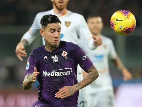 Erick Pulgar y Fiorentina caen contra el Lecce