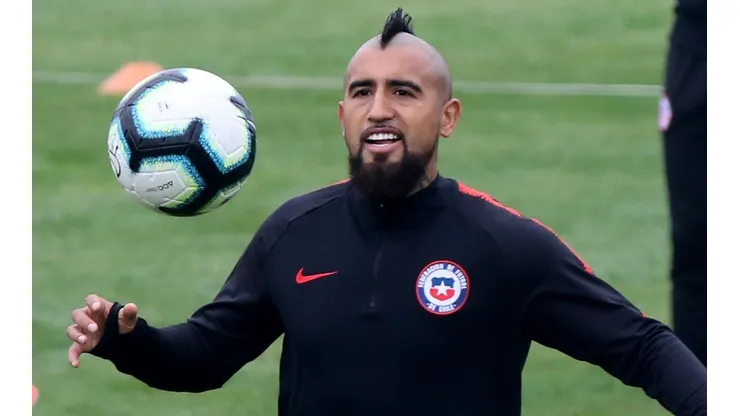Arturo Vidal es uno de los pilares de la nómina chilena para enfrentar a Perú