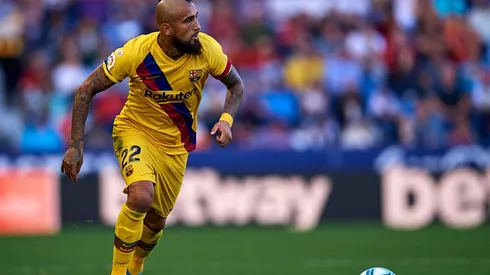 Vidal en el Barcelona.