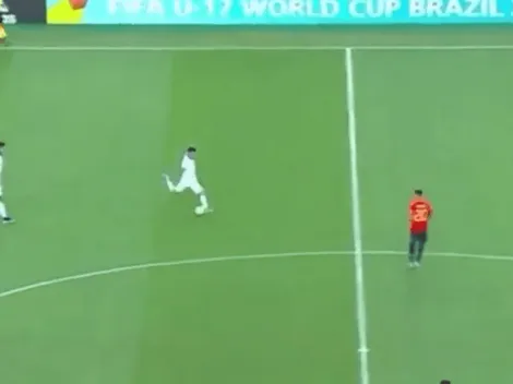 Joya argentina casi hace el gol del año en el Mundial Sub 17