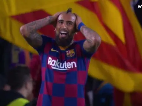 Polémica: el VAR le anula el gol a Vidal frente al Slavia Praga