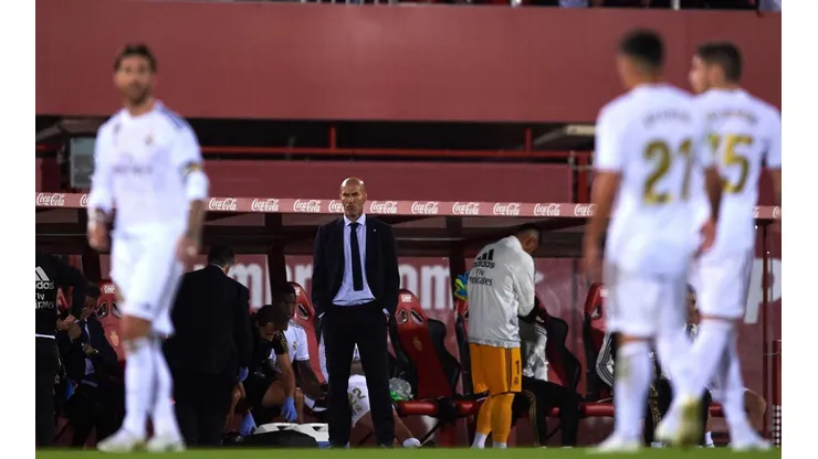 Zidane ha tenido una temporada complicada con el Real Madrid.