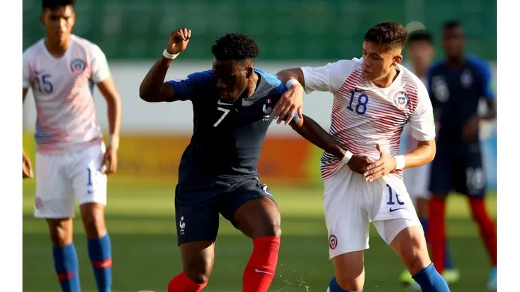 En vivo, debuta la sub 17: Chile 0 Francia 2