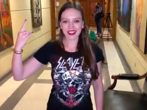 Diputada Flores entregará homenaje a líder de Slayer