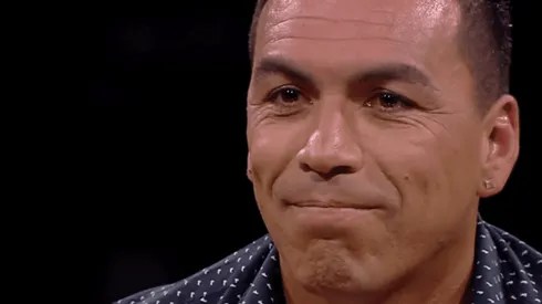 Paredes emocionado al recordar su infancia.