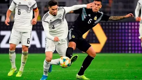 Argentina y Alemania disputaron un entretenido partido en Dortmund