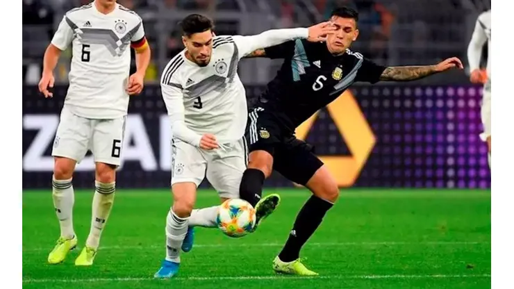 Argentina y Alemania disputaron un entretenido partido en Dortmund