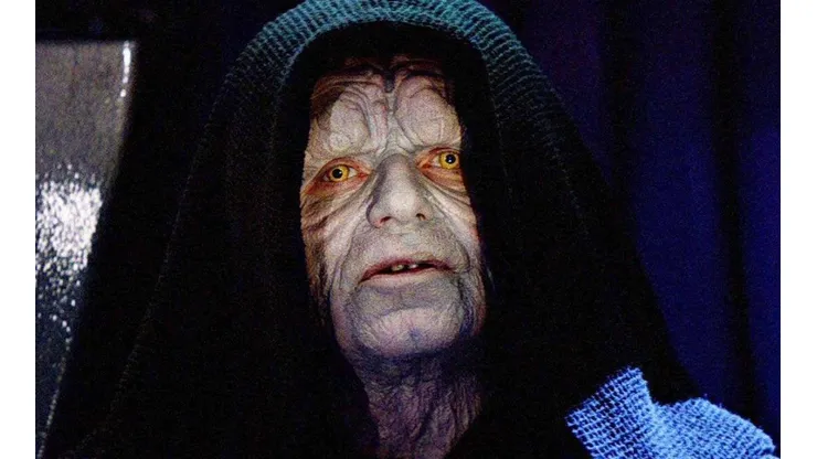 Palpatine en "El Regreso del Jedi".