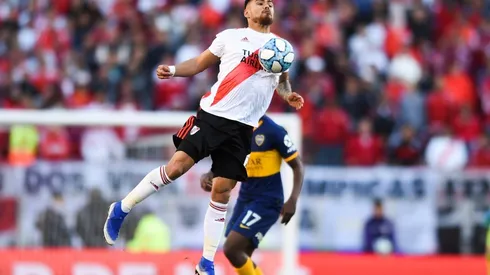 Paulo Díaz actuó en el 0.0 el 1 de septiembre por la Superliga argentina