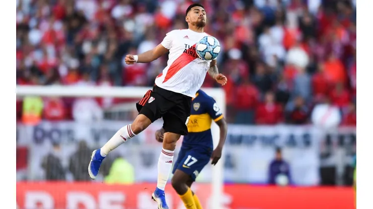 Paulo Díaz actuó en el 0.0 el 1 de septiembre por la Superliga argentina