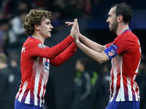 Griezmann: "Sé algunos truquitos para pillar a Godín si juega mañana"