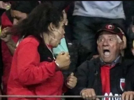 La conmovedora historia del abuelo hincha de Colón