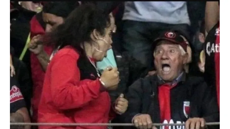 La conmovedora historia del abuelo hincha de Colón