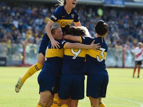 Boca golea a River en el primer Superclásico femenino profesional