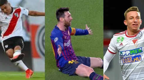 Juanfer Quintero, Lionel Messi y Daniel Szori pelean el Premio Puskas