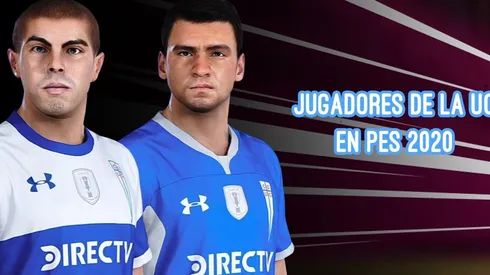 Valoración y rostro de los jugadores de la UC en PES 2020