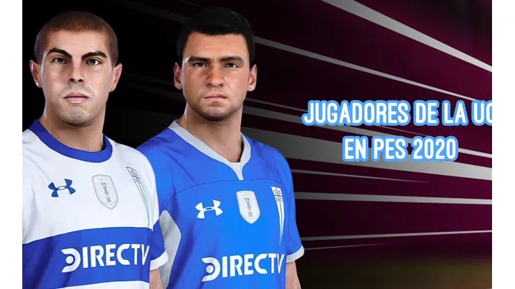 Valoración y rostro de los jugadores de la UC en PES 2020