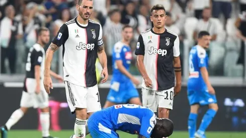 Koulibaly la metió en su propio arco.