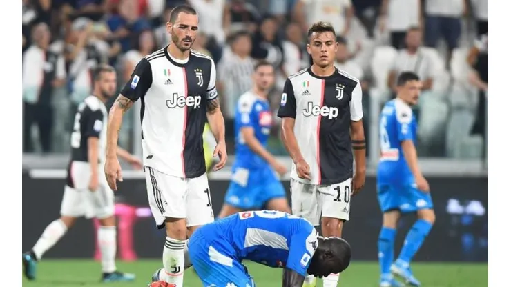 Koulibaly la metió en su propio arco.