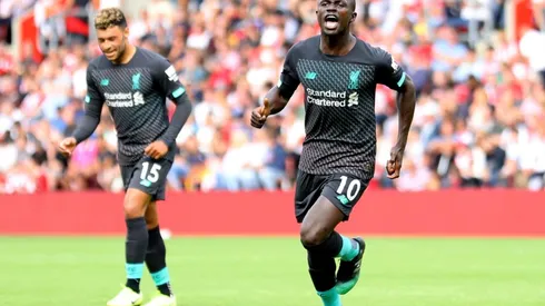 Sadio Mané abrió la cuenta para los de Klopp.