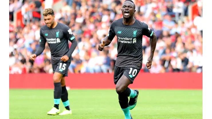 Sadio Mané abrió la cuenta para los de Klopp.