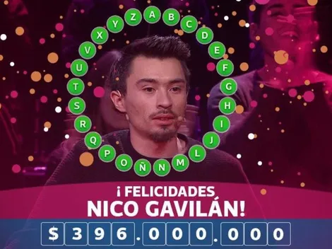 Video | ¡Por fin! Nico Gavilán gana el Rosco de Pasapalabra