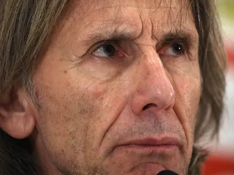 Gareca termina muy tostado la conferencia de prensa