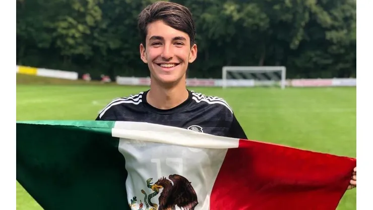 Diego Abreu fue el goleador de la sub-16 mexicana.