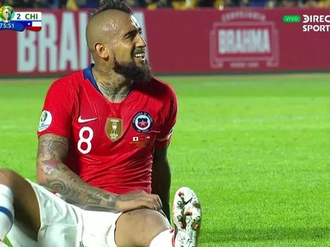 Atención: Arturo Vidal sale lesionado ante Japón y enciende las alarmas en la Roja