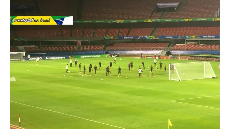 La Roja ultima detalles para el partido con Japón