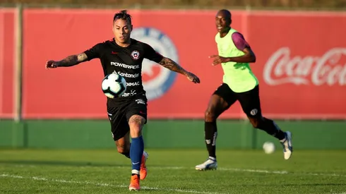 Eduardo Vargas marcó dos goles en los tres aprontes de la Roja