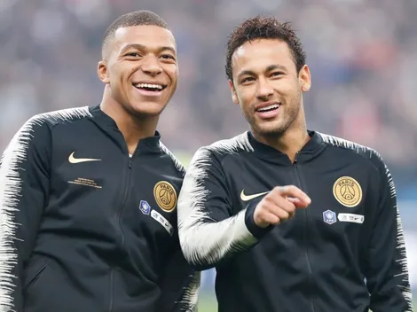 Mbappé al lesionado Neymar: "Volverás aún más fuerte"