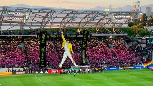 ¡Espectacular! Hinchada de Los Ángeles FC exhibe imagen de Freddie Mercury