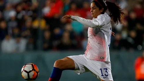 Bárbara Santibañez en la selección chilena