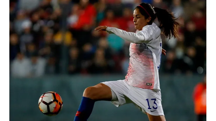 Bárbara Santibañez en la selección chilena