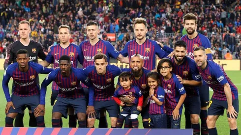 Vidal, "el once" del Barcelona.