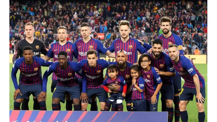 Vidal, "el once" del Barcelona.