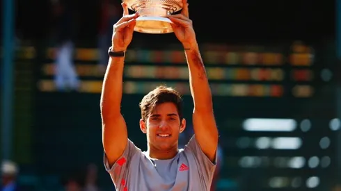 Garín levanta su primer trofeo ATP.
